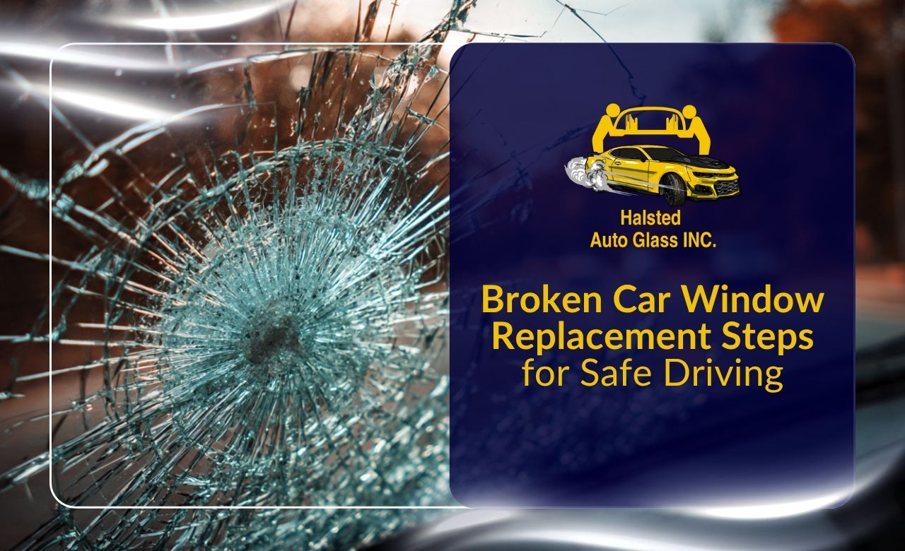 broken car window replacement steps for safe and clear driving