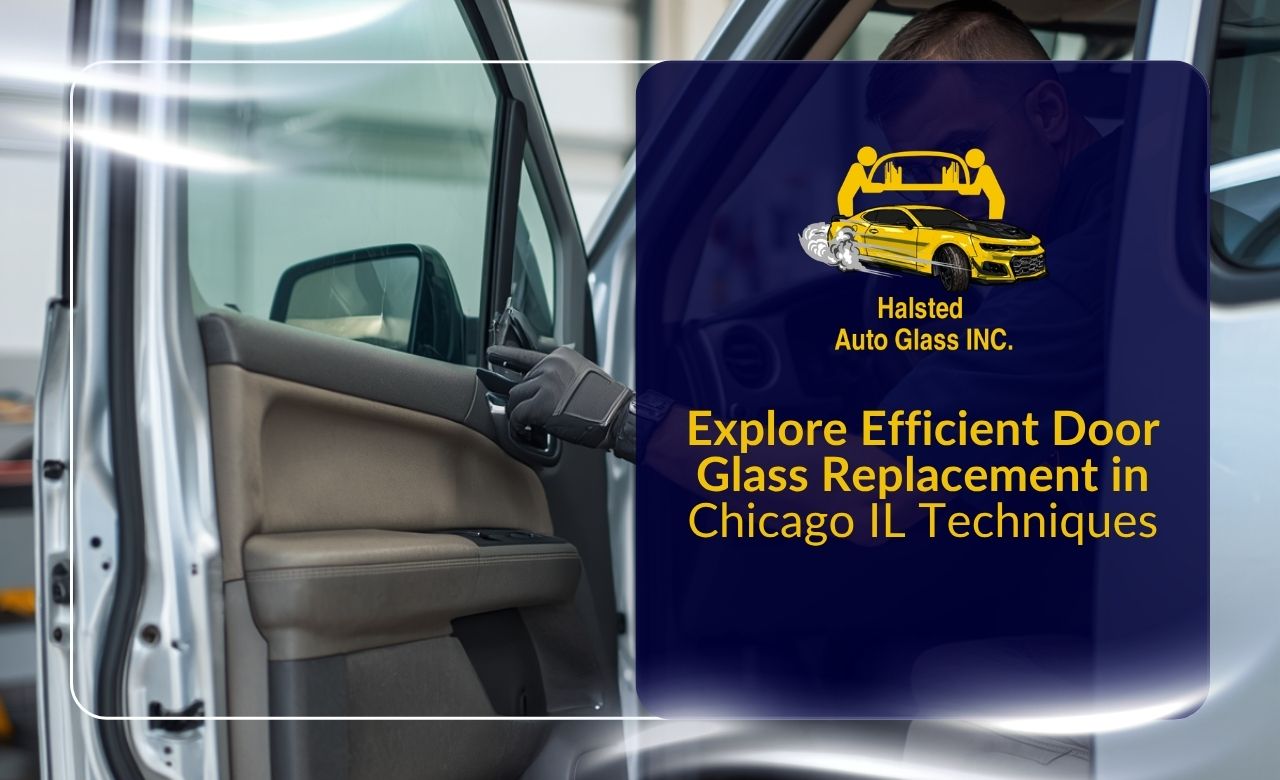 Passenger door glass replacement in Chicago for safe driving