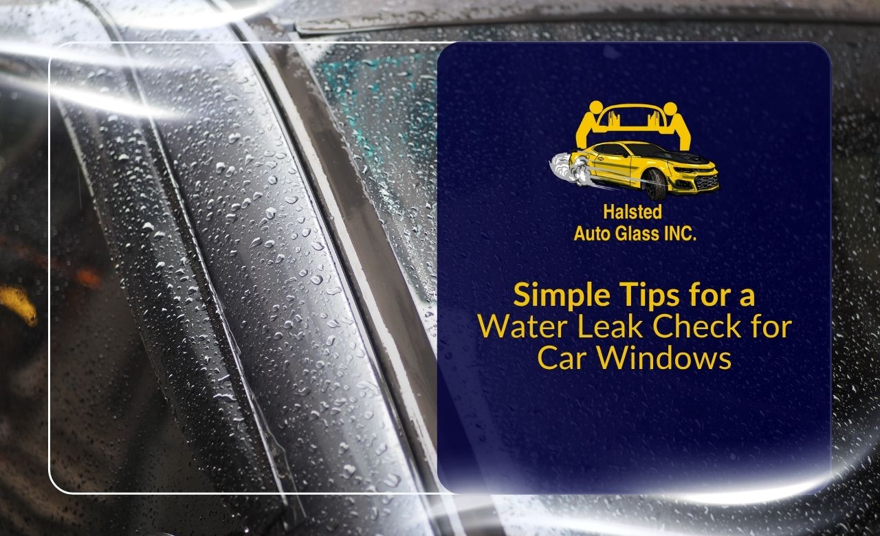 water leak check for car windows in Chicago after rain