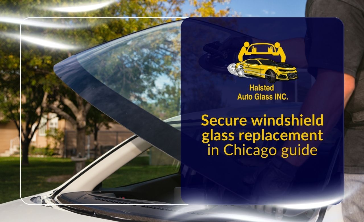 Chicago windshield glass replacement service for clear road visibility