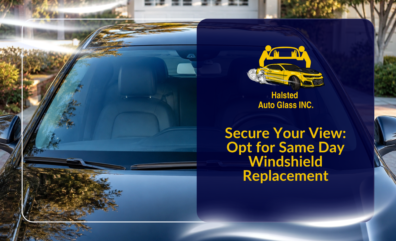 Same day windshield replacement for a clearer road view